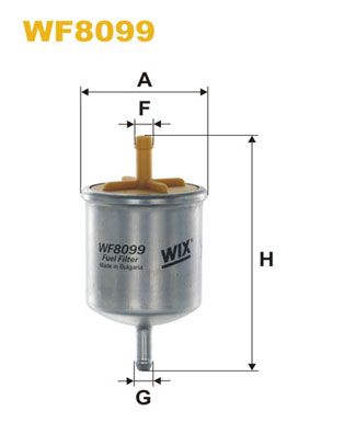 WIX FILTERS kuro filtras WF8099